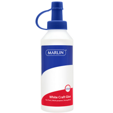 Marlin White craft glue non-toxic 125ml multi-purpose 